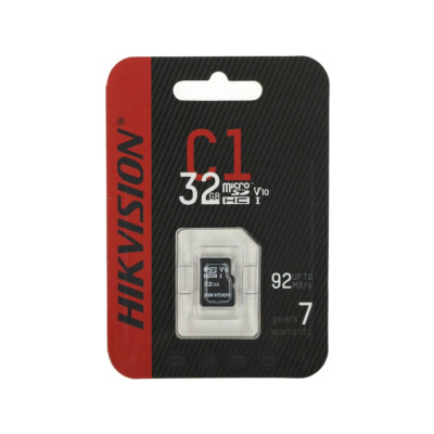 Карта памяти Hikvision MicroSD 32GB Class 10