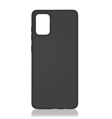 Чехол силиконовый Samsung Galaxy A31s (черный)